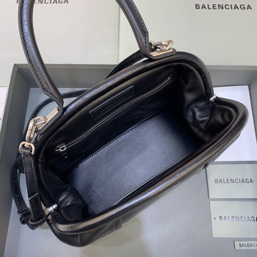 Balenciaga Editor Small Handbag Shoulder Bag Black